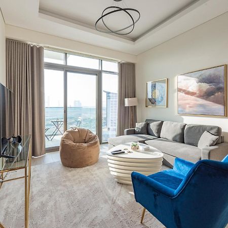 Cozy & Convenient 1Br Haven In Al Jaddaf Apartment Дубай Екстериор снимка