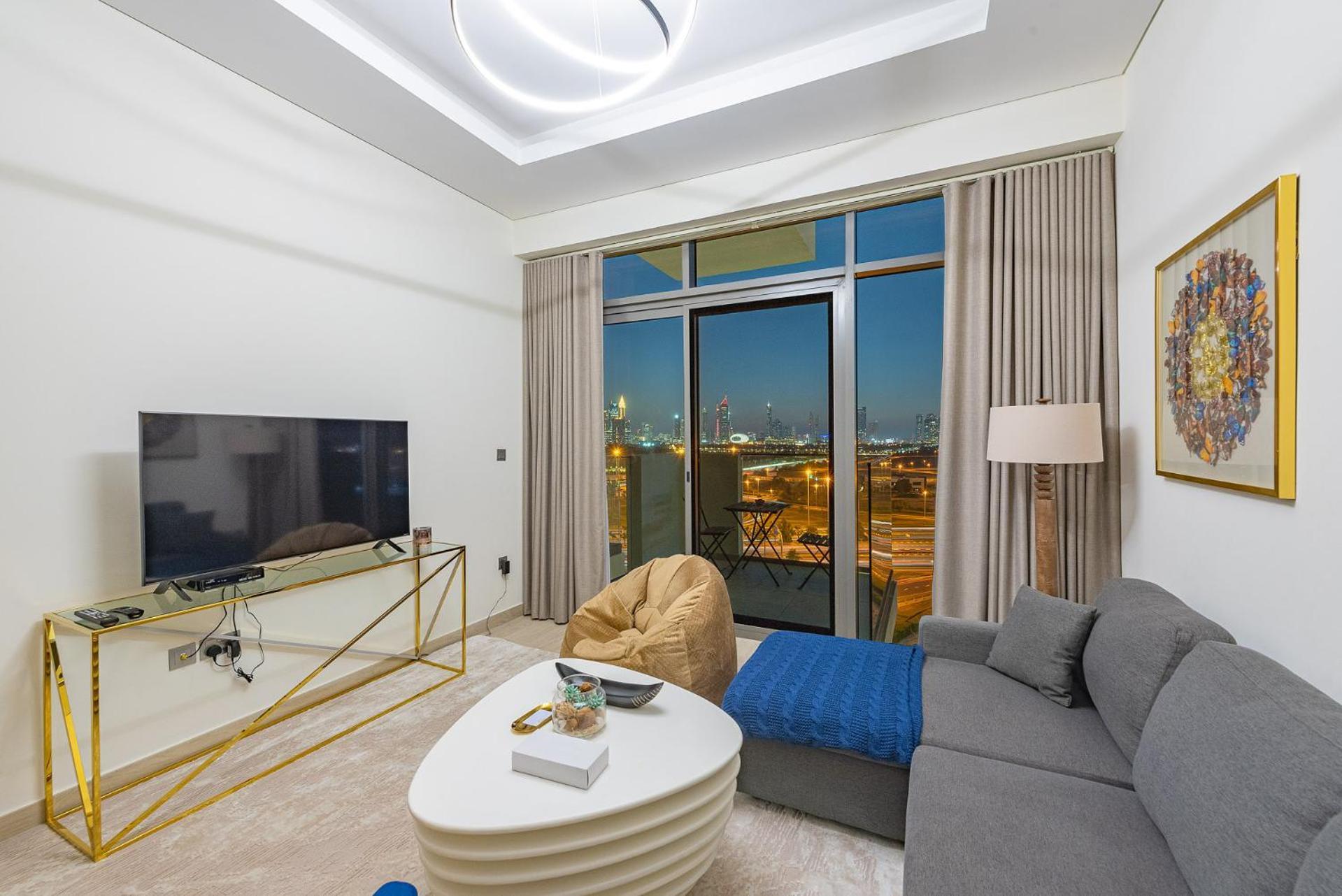 Cozy & Convenient 1Br Haven In Al Jaddaf Apartment Дубай Екстериор снимка