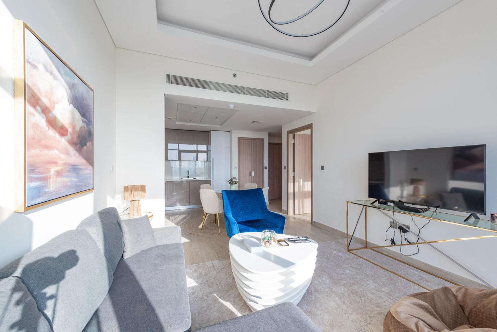 Cozy & Convenient 1Br Haven In Al Jaddaf Apartment Дубай Екстериор снимка