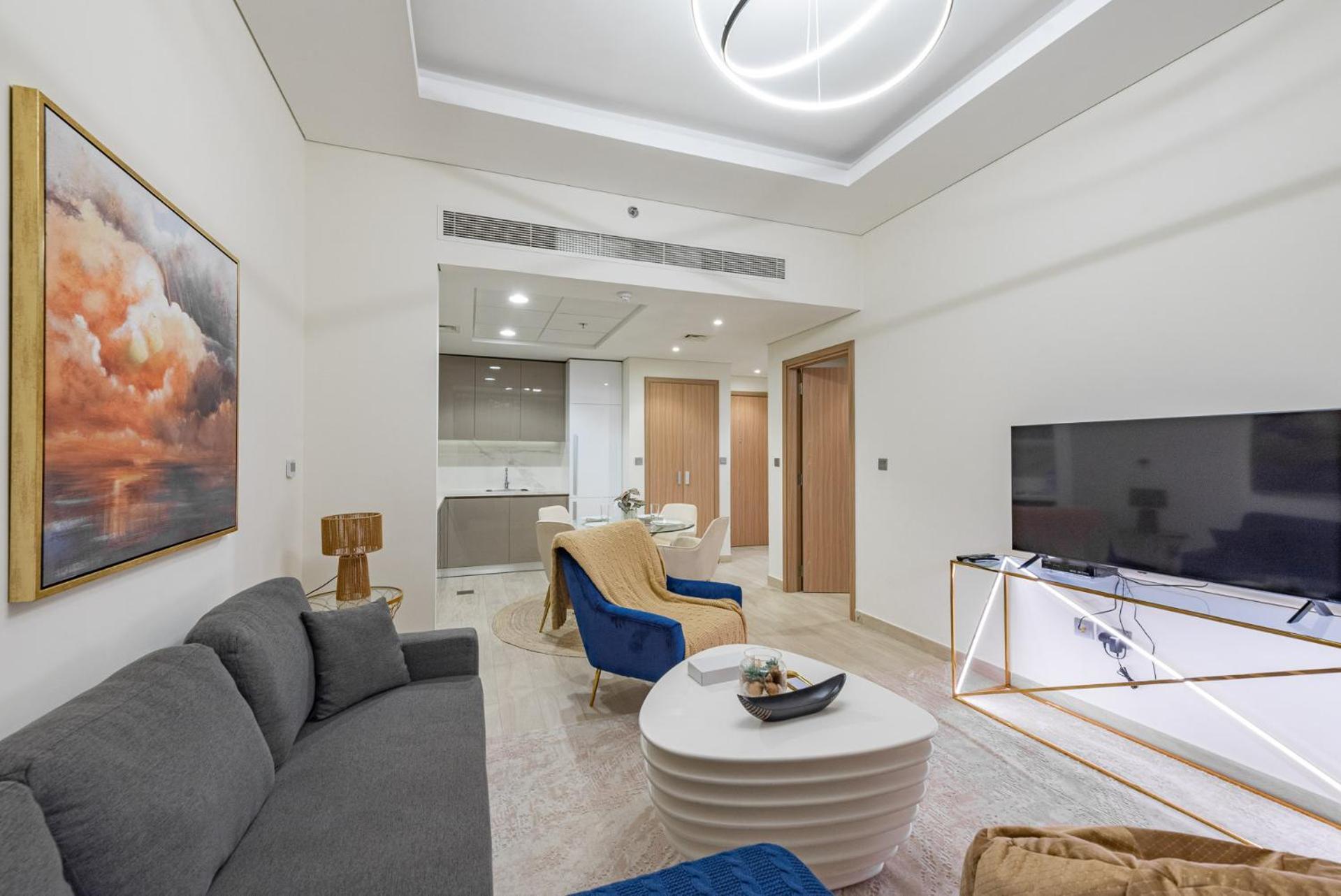 Cozy & Convenient 1Br Haven In Al Jaddaf Apartment Дубай Екстериор снимка