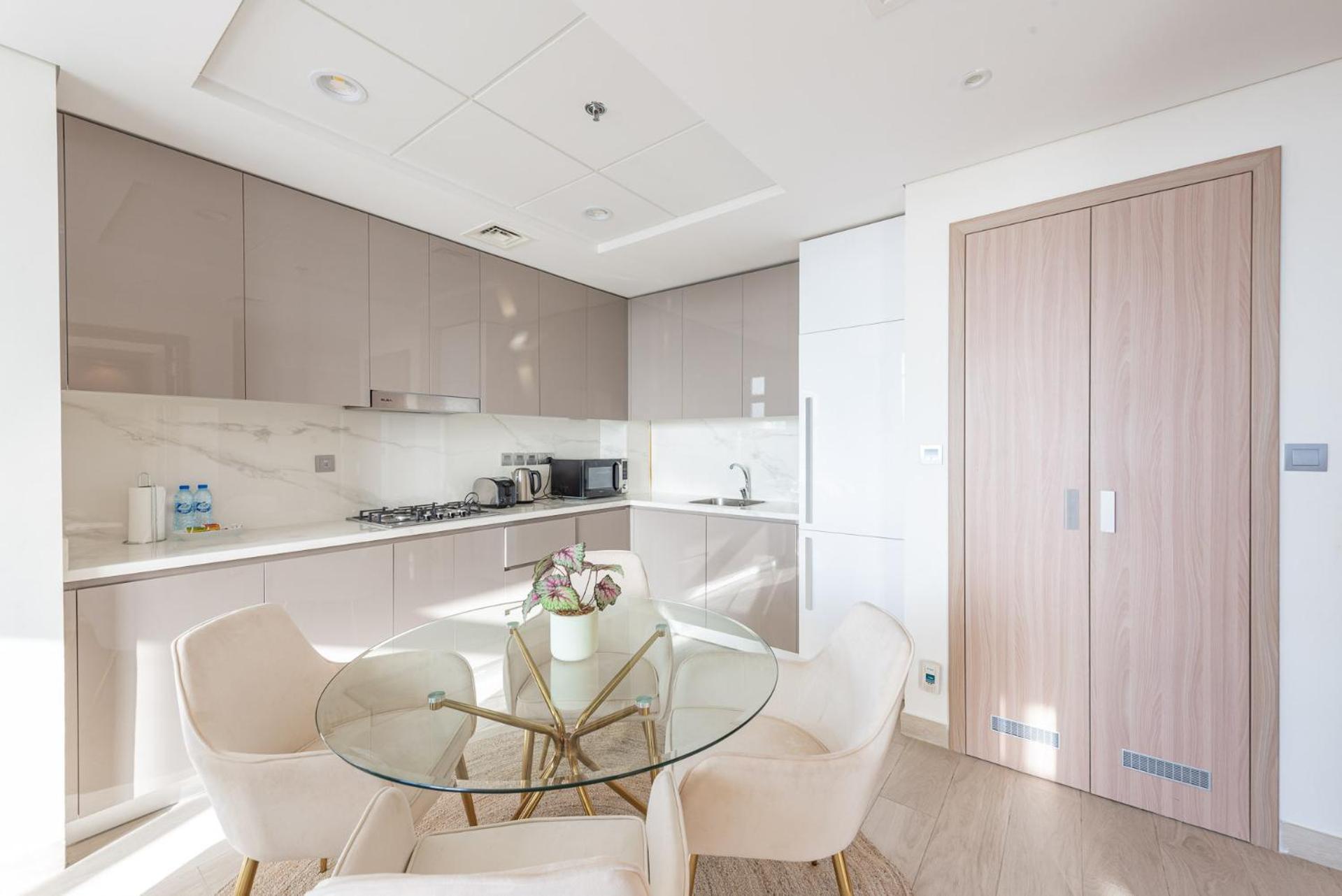 Cozy & Convenient 1Br Haven In Al Jaddaf Apartment Дубай Екстериор снимка